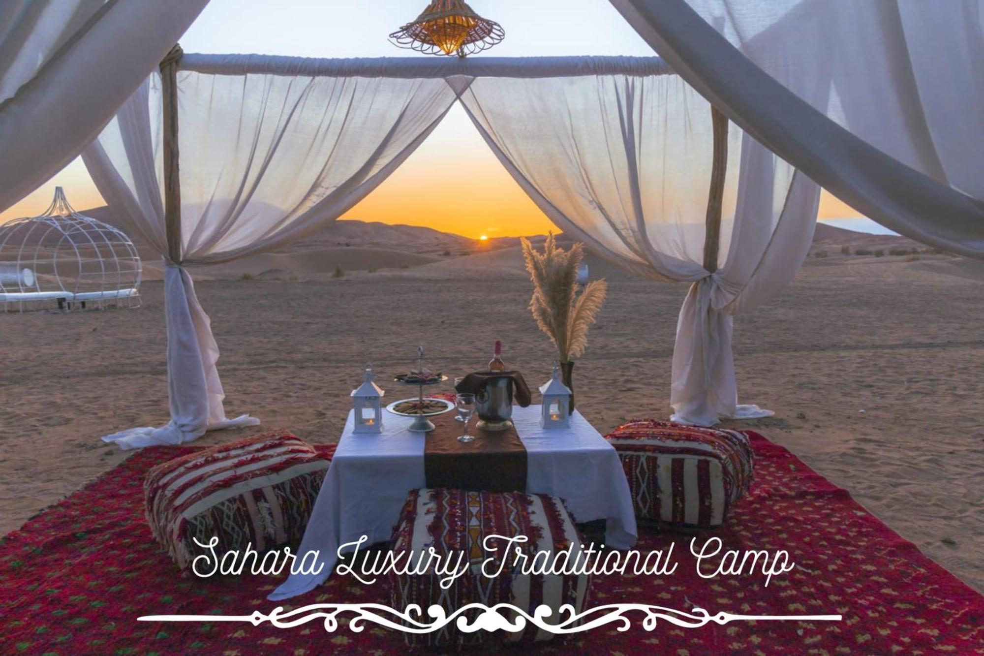 Merzouga Luxury Traditional Camp Exterior foto