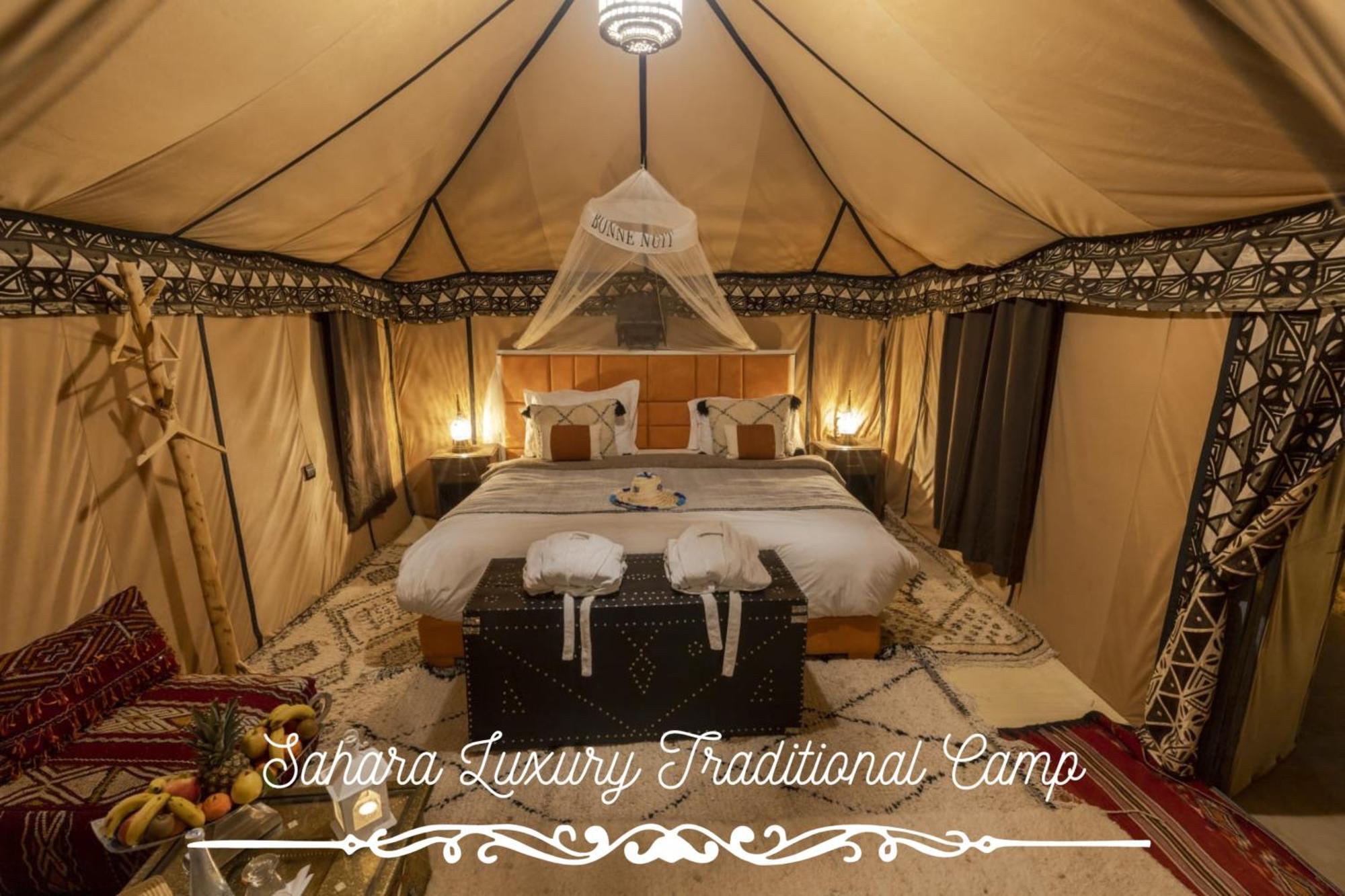 Merzouga Luxury Traditional Camp Exterior foto